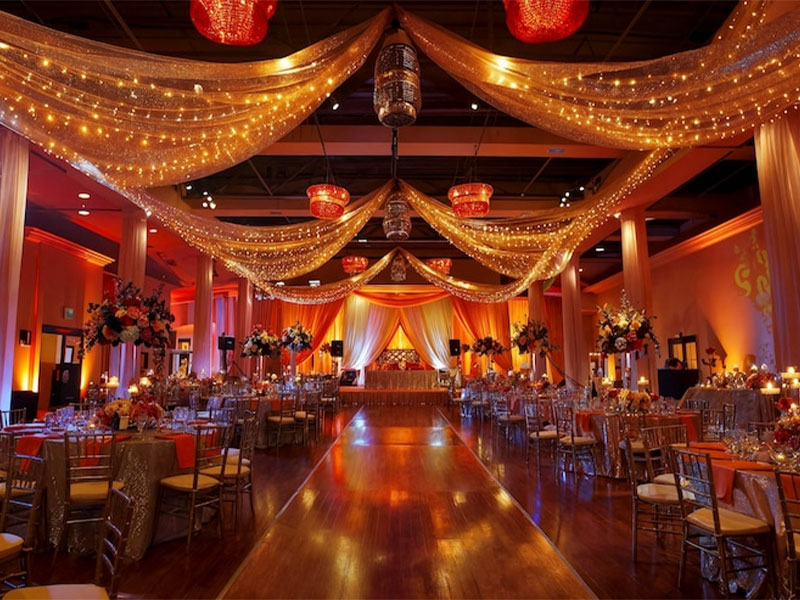 Professional Lighting for Wedding Halls: Key Tips for a Dreamy Celebration