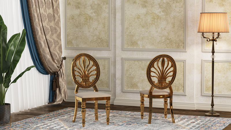 صندلی پلیمری فلاور